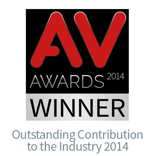 AV Awards 2014 Outstanding Contribution