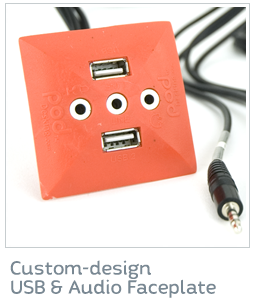 Custom AV cable assembly