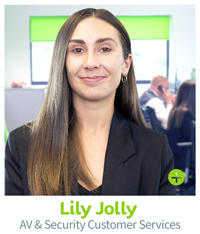 Lily Jolly - Customer Services, CIE